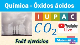 Óxidos Ácidos o Anhídridos IUPAC [upl. by Ddot]