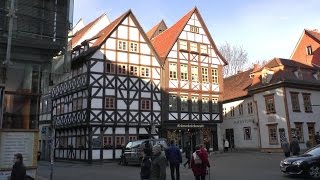 Weihnachtsmarkt Erfurt 201523  Anger Fischmarkt und Krämerbrücke [upl. by Riella892]