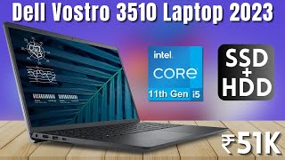 Dell Vostro 3510 i5 11th Generation Laptop Review In Hindi  Hybrid Storage  Backlit KB  ₹50990 [upl. by Emiaj788]