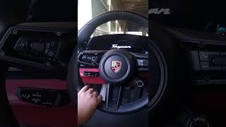 Porsche taycan 2023 red interior [upl. by Craggie]