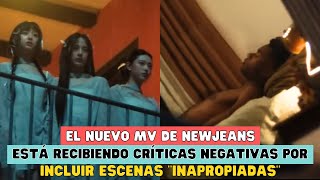 EL NUEVO MV DE NEWJEANS ESTÁ RECIBIENDO CRÍTICAS NEGATIVAS POR INCLUIR ESCENAS quotINAPROPIADASquot [upl. by Ivens]