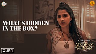 Whats hidden in the box  Aindham Vedham on ZEE5  Sai Dhanshika  Naga  Watch Now [upl. by Rustice887]