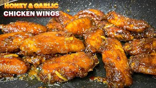 Delicious honey chicken wings with garlic that you have never eaten before [upl. by Lhok183]