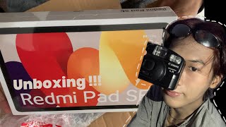 UNBOXING REDMI PAD SE📱🎉 redmipadse tablet ipad unboxing [upl. by Seften375]