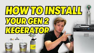 GEN 20 Kegerator Installation Video [upl. by Curnin]