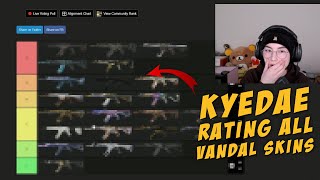 Kyedae Rating All Vandal Skin In Valorant [upl. by Yema434]