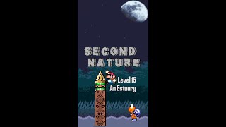 An Estuary  level 15 de SECOND NATURE smw kaizo mario supermarioworld [upl. by Hadik505]