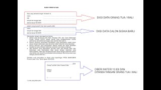 Cara Mengisi Surat Pernyataan PPDB Jatim 2024 [upl. by Rosane252]