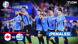 ¡TANDA COMPLETA ¡Uruguay es de bronce  Canadá vs Uruguay  Copa América 2024  3er Lugar  TUDN [upl. by Annawal]