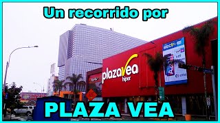 PLAZA VEA LIMA PERU  SUPERMARKETS IN PERU LIMA PERU 2021 [upl. by Anirrak]