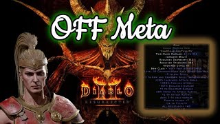 OffMeta AmaZon Build SHREDS Cows  Diablo 2 Resurrected [upl. by Ehudd]