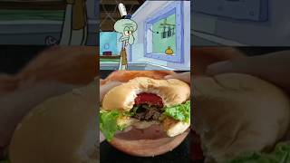 krabby Patty From Spongebob SquarePants 🧽 🍔 trending [upl. by Orelle]