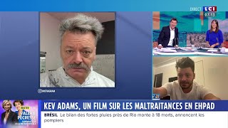 Kev Adams  un film sur les maltraitanes en EHPAD [upl. by Ysor]