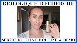 Biologique Recherche Serum De Teint Routine amp Demo [upl. by Atteyek]