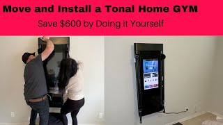 Removing and Installing a Tonal Home Gym StepbyStep Guide [upl. by Rhyner]