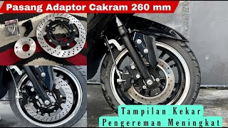 Cara Pasang Cakram 260mm di Polytron Fox R [upl. by Voss]