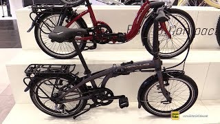 2020 Hercules Versa 7 Folding Bike  Walkaround  2019 Eurobike [upl. by Olenka751]