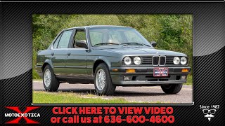 1989 BMW 325i  SOLD [upl. by Rozalin]