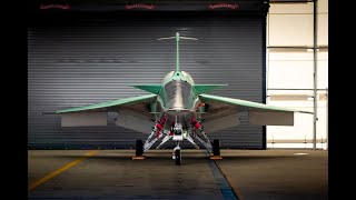 Rollout of the X59 Quesst Supersonic Plane Official NASA Broadcast [upl. by Minardi530]