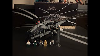 LEGO DUNE ATREIDES ROYAL ORNITHOPTER BUILD [upl. by Ozmo742]