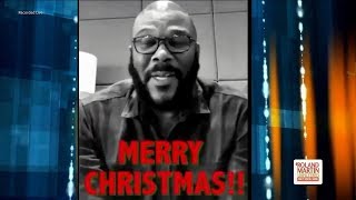 Media Mogul Tyler Perry Has A Special Xmas Gift For Some In Atlanta [upl. by Assetnoc]