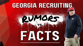 Rumors Vs FACTS Georgia lands new commits [upl. by Ardried]