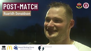 Ruaridh Donaldson Post AFC Sudbury A [upl. by Jona41]