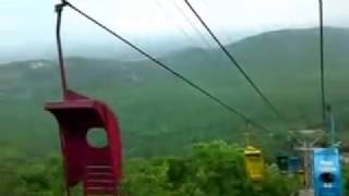 Ropeway lift to hills Rajgir Bihar [upl. by Anabella]