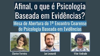 Afinal o que é Psicologia Baseada em Evidências  Psicolosofia amp Implicaç Filo amp Jan Leonardi [upl. by Pelson551]