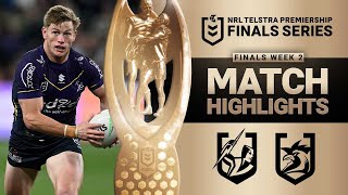 NRL 2023  Storm v Roosters  Match Highlights [upl. by Morvin]