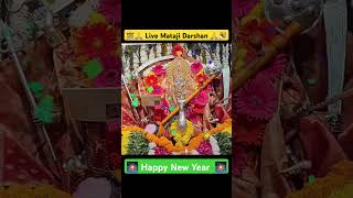 🤷  🔥 Live 🔥 MATAJI DARSHAN 🙏 🎊 Happy New Year 🎉 [upl. by Brandwein]