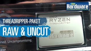 Ryzen Threadripper Unboxing 1950X und 1920X bei PCGH  PCGH Raw amp Uncut [upl. by Ardnuasal]