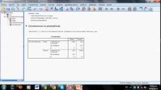 COEFICIENTE DE CORRELACION DE SPEARMAN APLICADO EN SPSS [upl. by Edals]