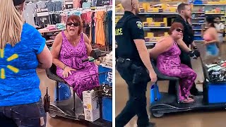 Karen Messes With Walmart Employee Then Gets ARRESTED [upl. by Balfore939]