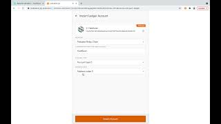 How to import your ledger account to the polkadotjs browser extension [upl. by Alane376]