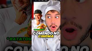 cinema que serve o menu do filme 😱 livedobrino humor MundinhoBrino [upl. by Blatman271]