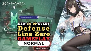 Snowbreak Containment Zone Realm of Illusion Defense Line Zero  New Coop Event Gameplay [upl. by Doe]