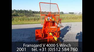 Fransgard V 4000 S Winch [upl. by Loralee]