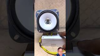 crazy experiment speaker vs 220v Electricity experiment​ shorts​ [upl. by Lyn57]