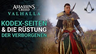 AC Creed Valhalla  Kodexseiten und Rüstung der Verborgenen [upl. by Briggs]