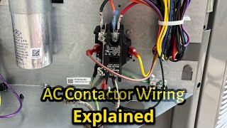 How to WIRE an AC Contactor [upl. by Ellehsem570]