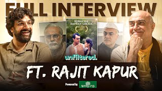 Who is Rajit Kapur The Only Actor To Have Played Modi Nehru and Gandhi [upl. by Sudaorb6]