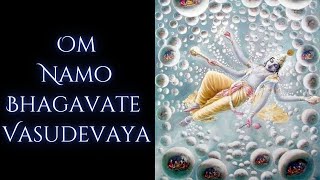 Om Namo Bhagavate Vasudevaya Lord Vishnu Mantra Japa 108 Repetitions [upl. by Genny]