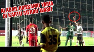 Kartu Merah untuk Hansamu yama  Persebaya vs Persipura [upl. by Leamaj]