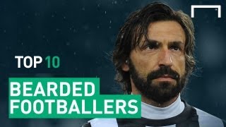 Top 10 Bearded Footballers [upl. by Sotos]