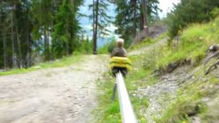 Sommerrodelbahn im Stubaital  Mountain Coaster [upl. by Ecnahoy]