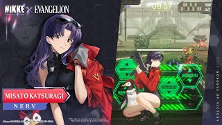 Misato Katsuragi Review NIKKE x EVANGELION [upl. by Bud]