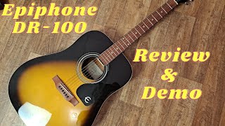 Epiphone DR100  The Acoustic Guitar For The People [upl. by Ajuna490]