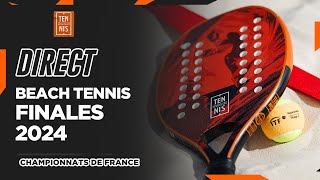 DIRECT Finales Championnats de France beach tennis 2024  FFT [upl. by Welch]