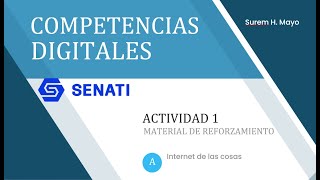 Material de reforzamiento S1  Competencias Digitales SENATI [upl. by Esej]